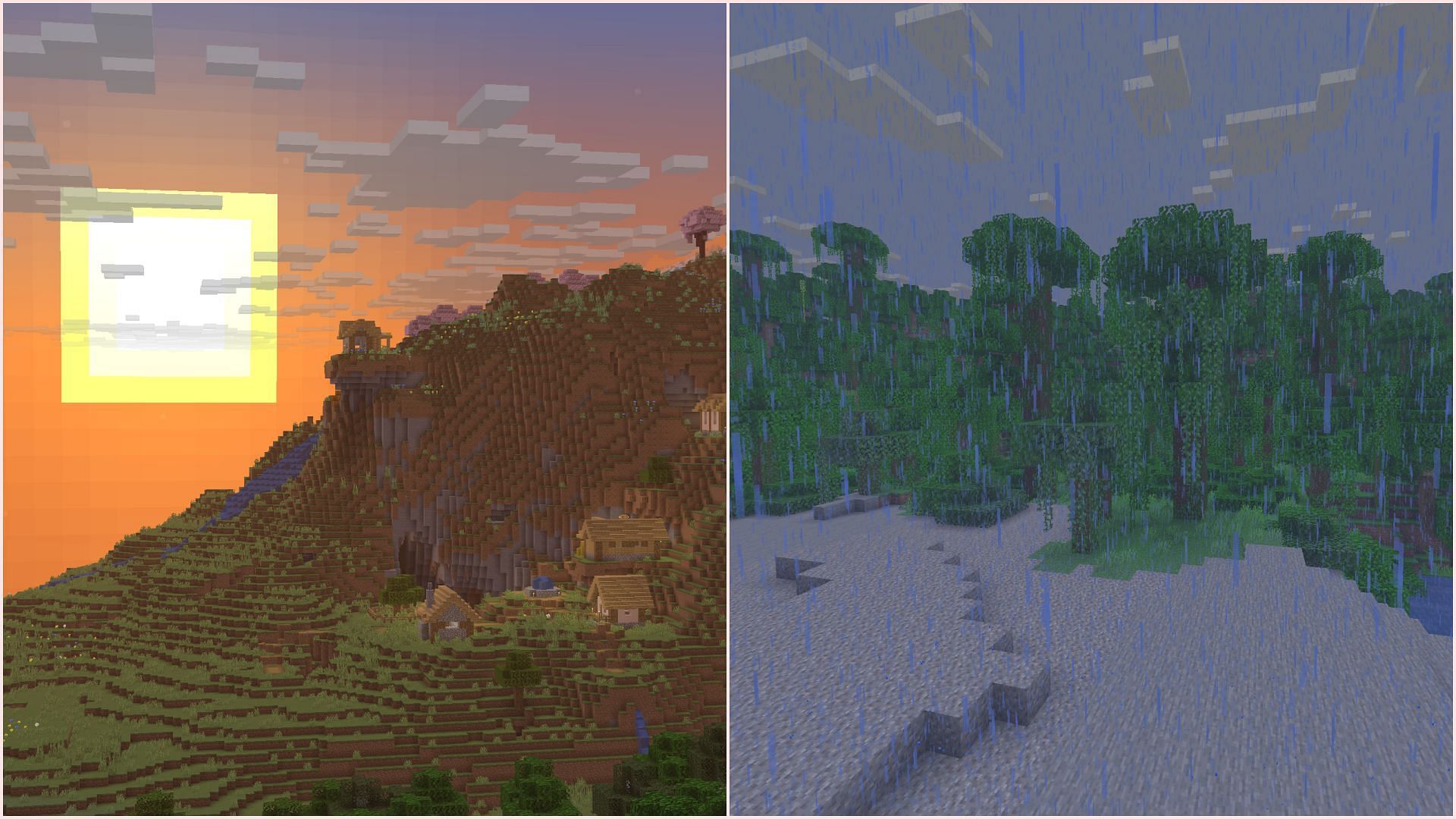A new type of environmental fog has been added to the Java Edition (Image via Sportskeeda Gaming || Mojang Studios)